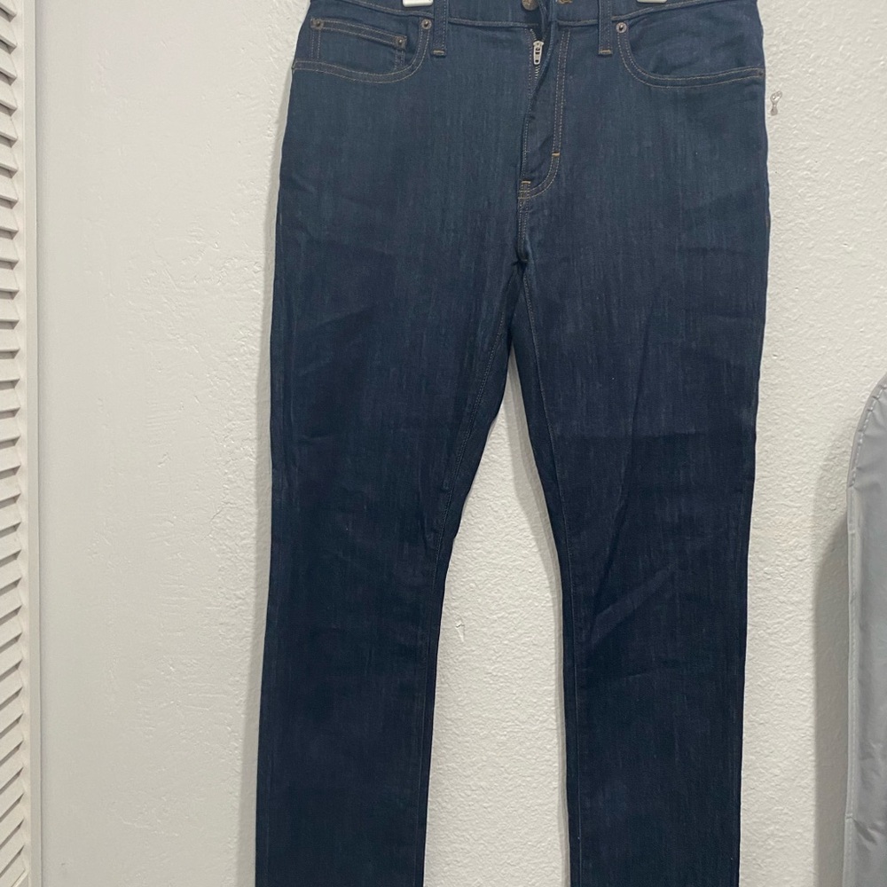 J. Crew Midnight Blue Slim Jeans